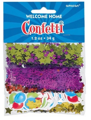 Welcome home party table - welcome,