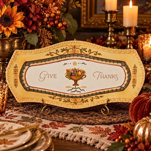 Amscan give thanks ceramic - amscan,